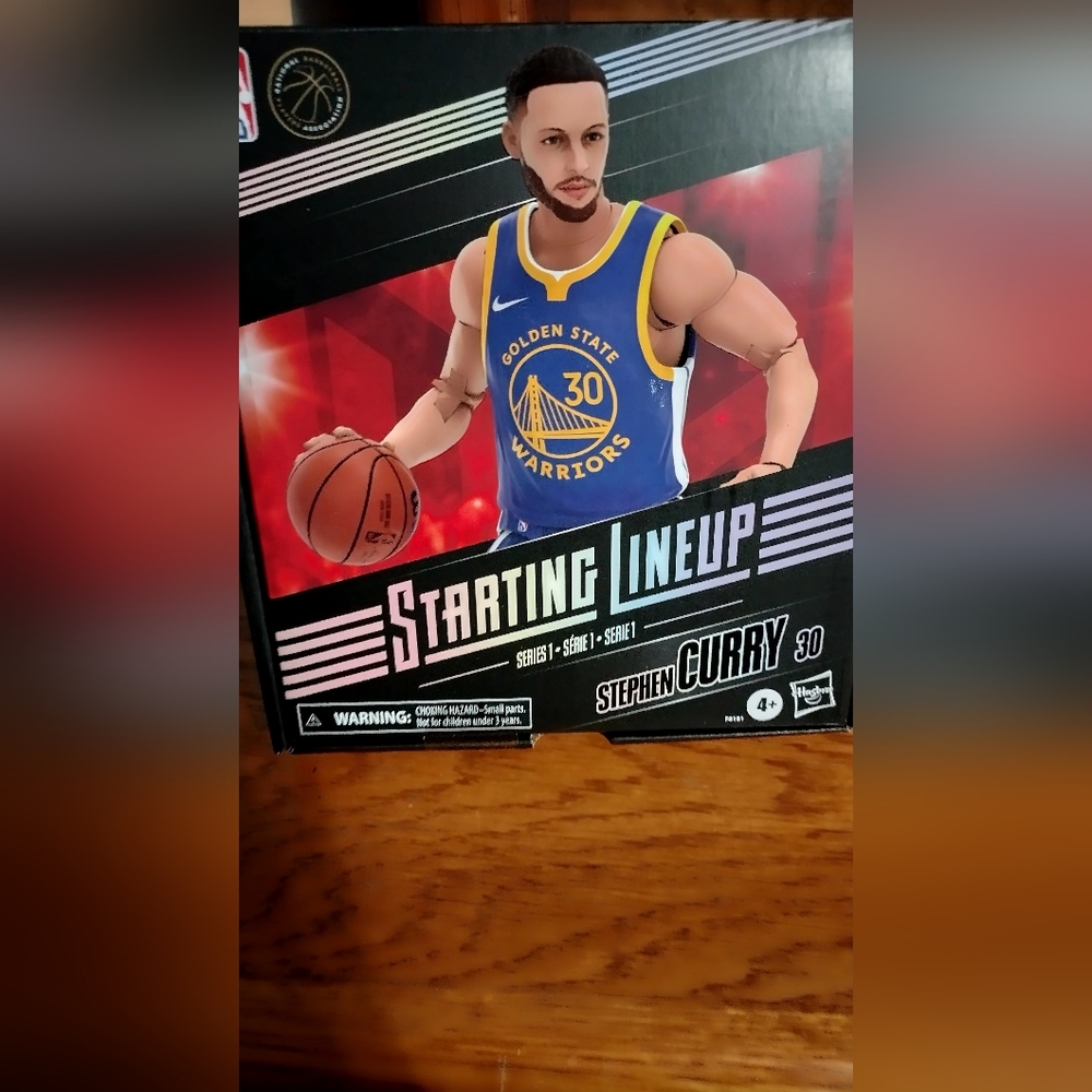 Steph Curry number 30 Golden State Basketball Starting lineup